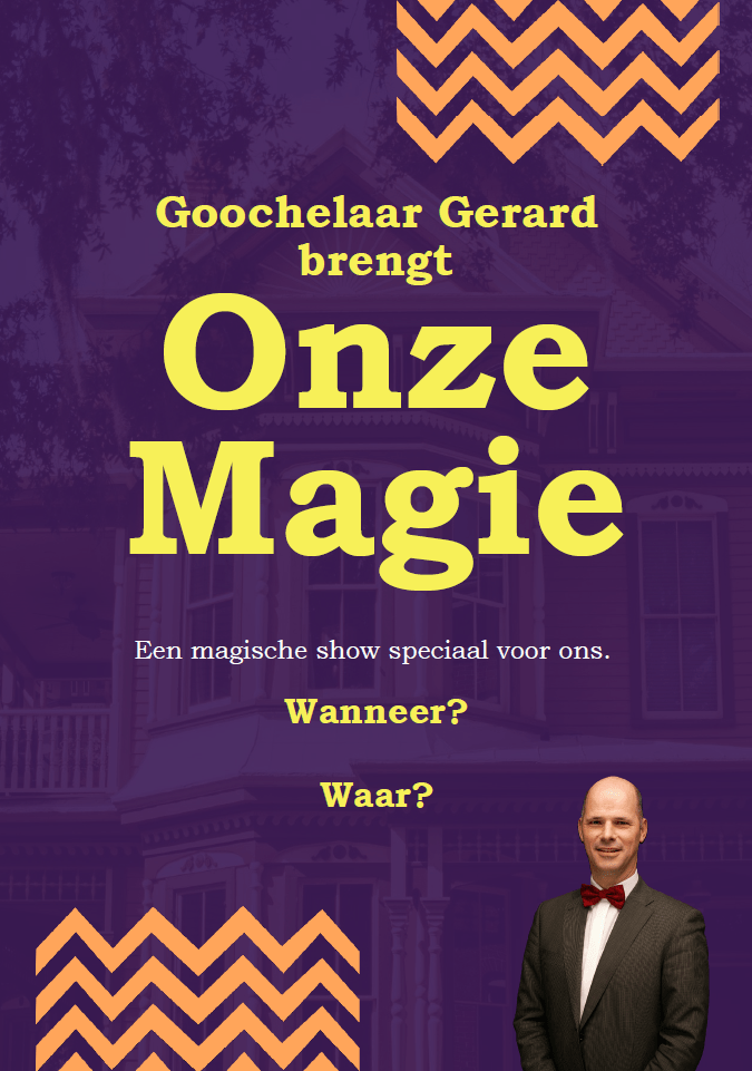 Goochelaar Gerard Breda maatwerk goochelshow